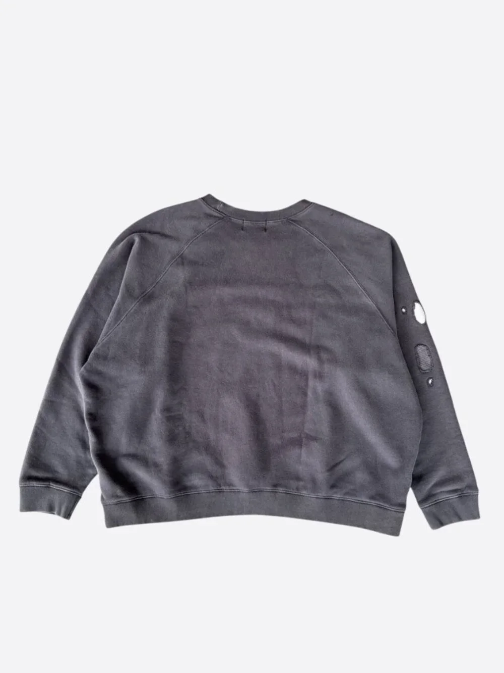 Enfants Riches Deprimes Faded Black & White Le Rosey Graphic Sweater